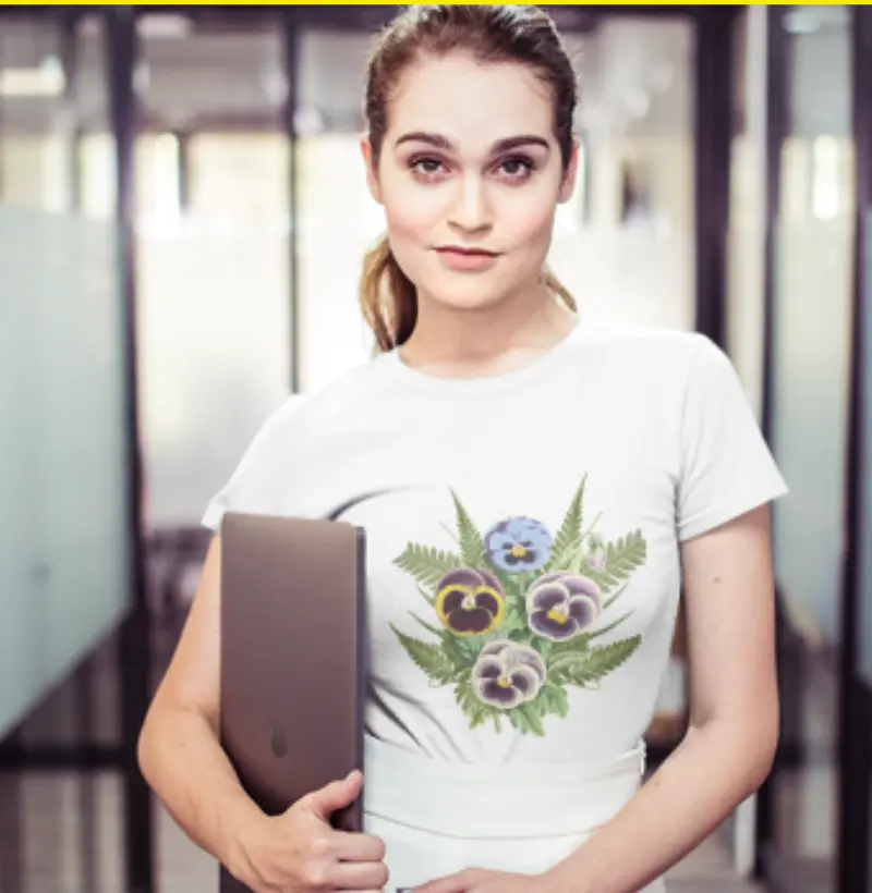 Camiseta Fashion Flowers