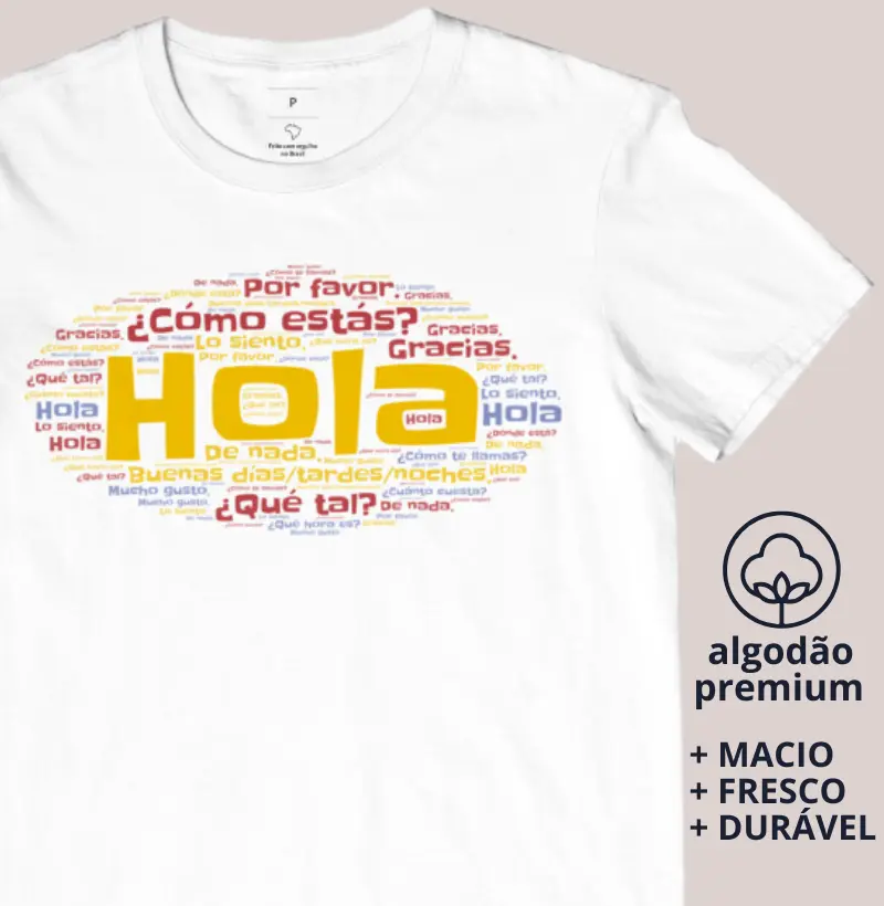 Camiseta Espanhol