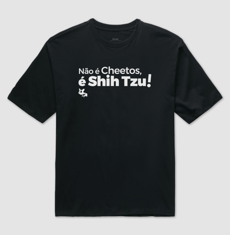 Camiseta Não É Cheetos