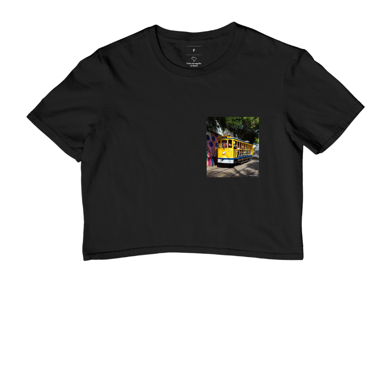 Camiseta Bondinho Santa Teresa Bolso