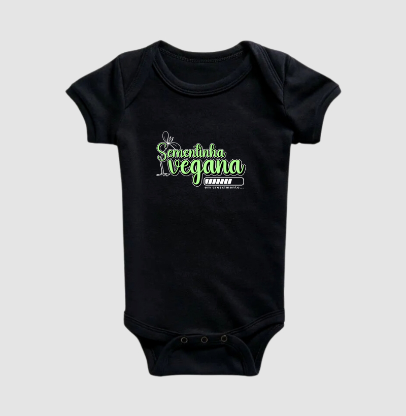 Body Infantil - Sementinha Vegana