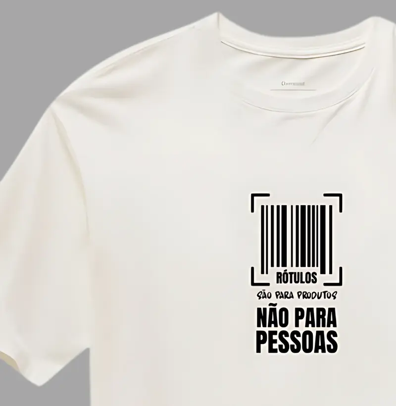 Rótulos São Para Produtos Não Para Pessoas