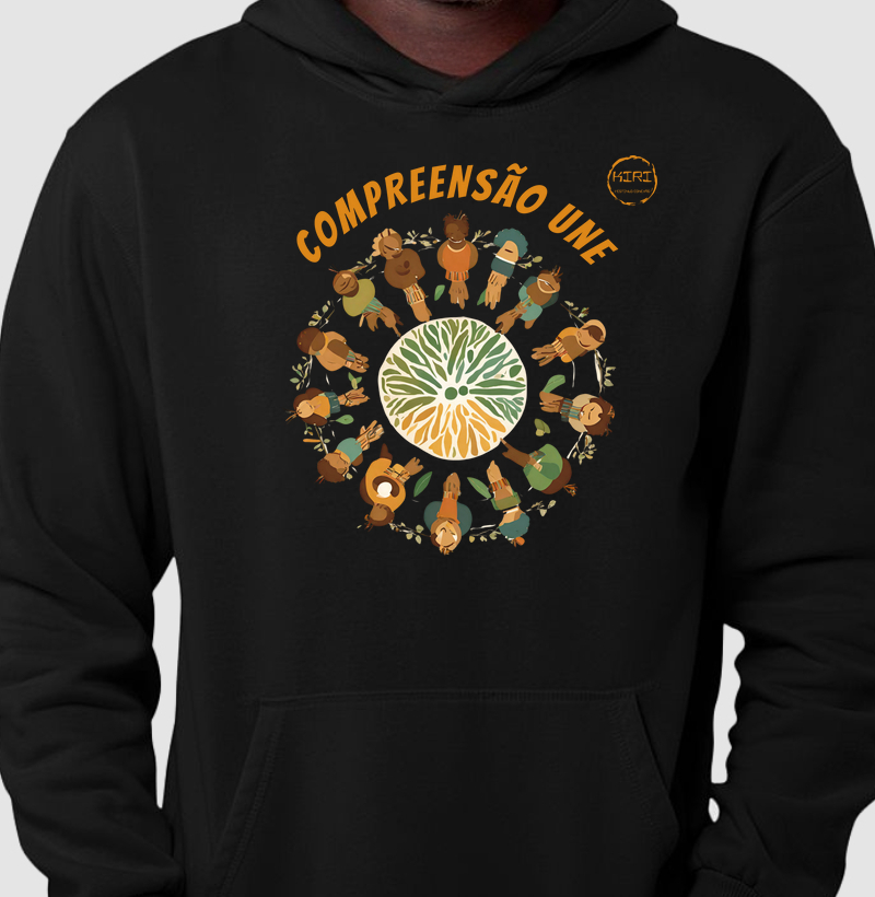 Moletom Capuz KIRI - Compreensão Une