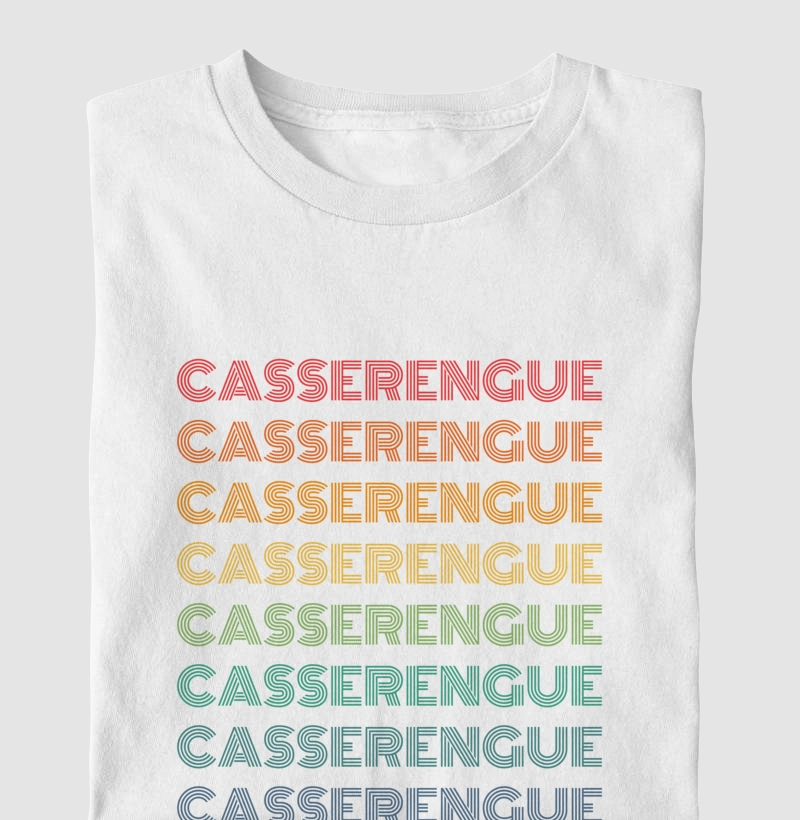 Casserengue Letreiro Retrô
