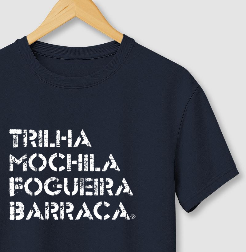 Trilha Mochila Fogueira e Barraca