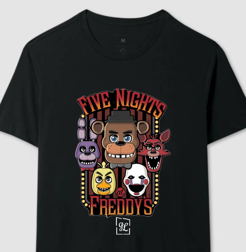 Camiseta FNAF V2 GL