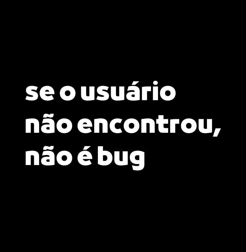 Não É Bug