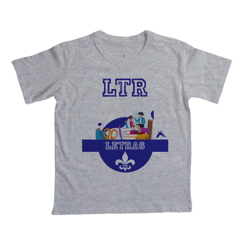 Camiseta Infantil Letras 0043