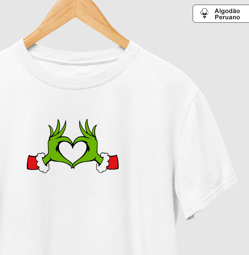 mão grinch coração