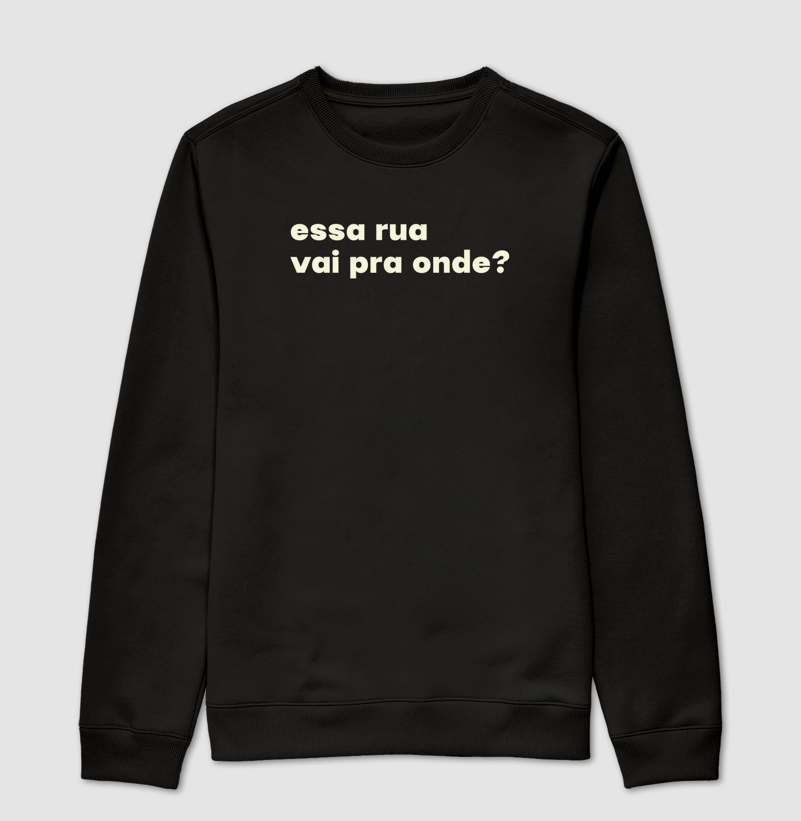 Essa rua vai pra onde?