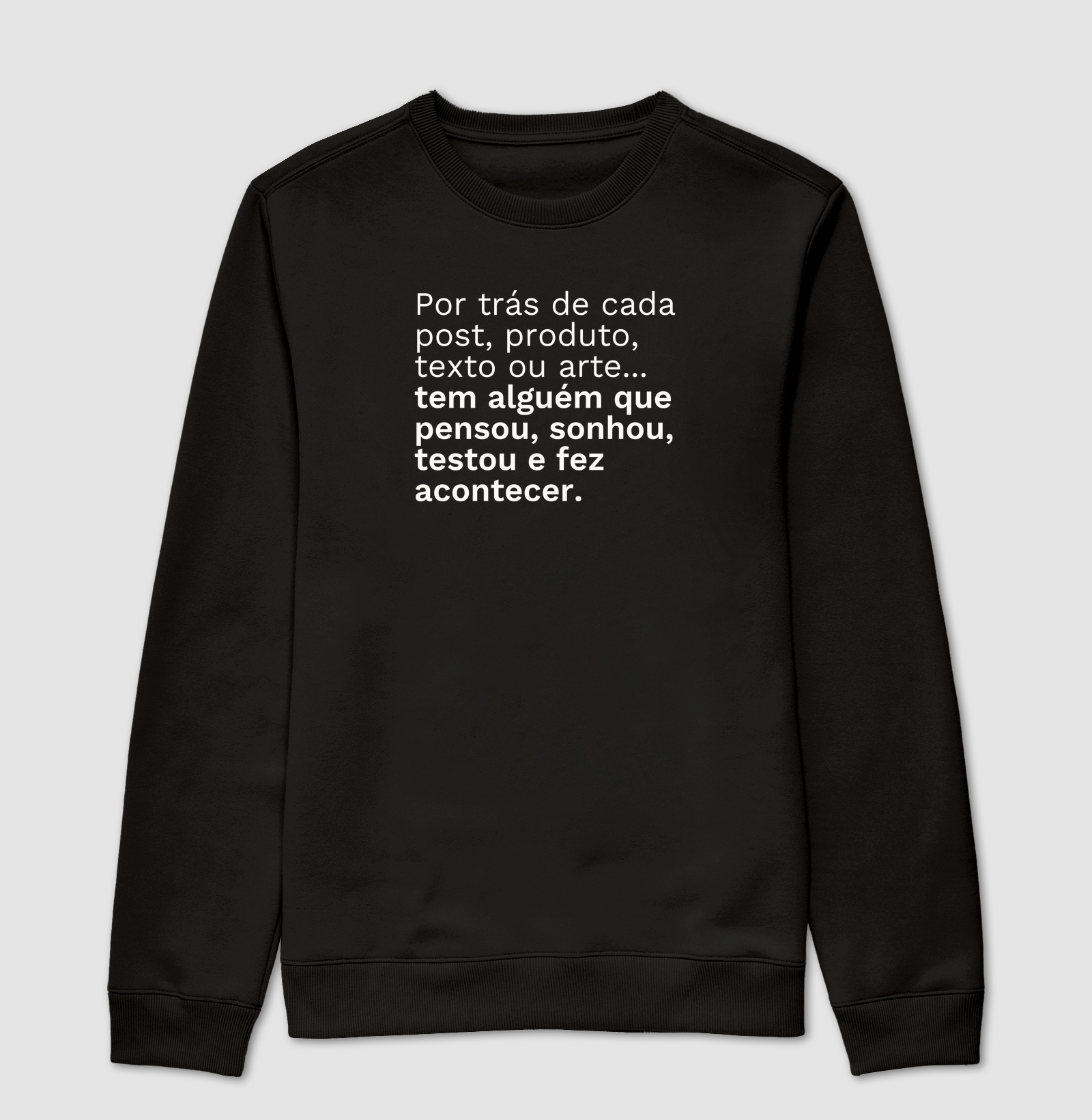 Por trás de cada post