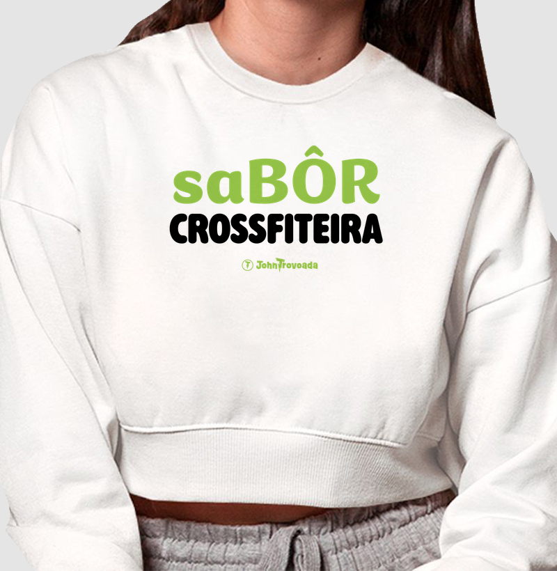 Cropped SaBÔR Crossfiteira 