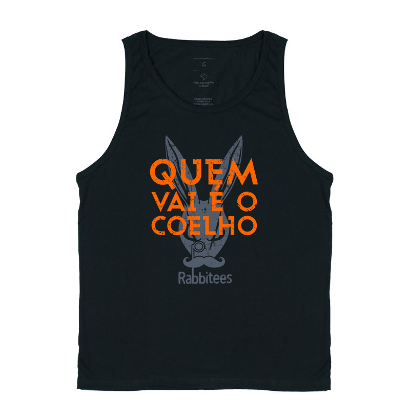 Quem vai é o coelho! - regata