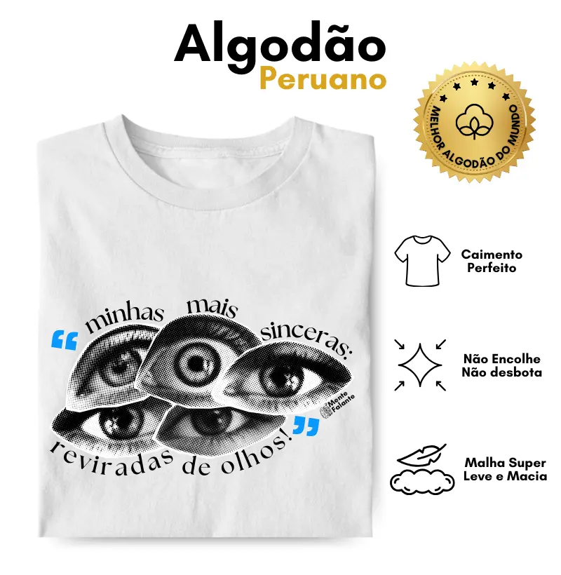 Minhas Mais Sinceras Reviradas de Olhos!