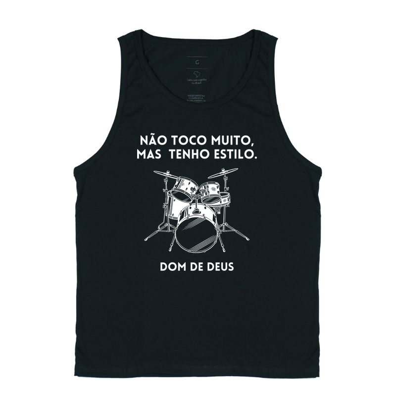 Não toco muito, mas tenho estilo