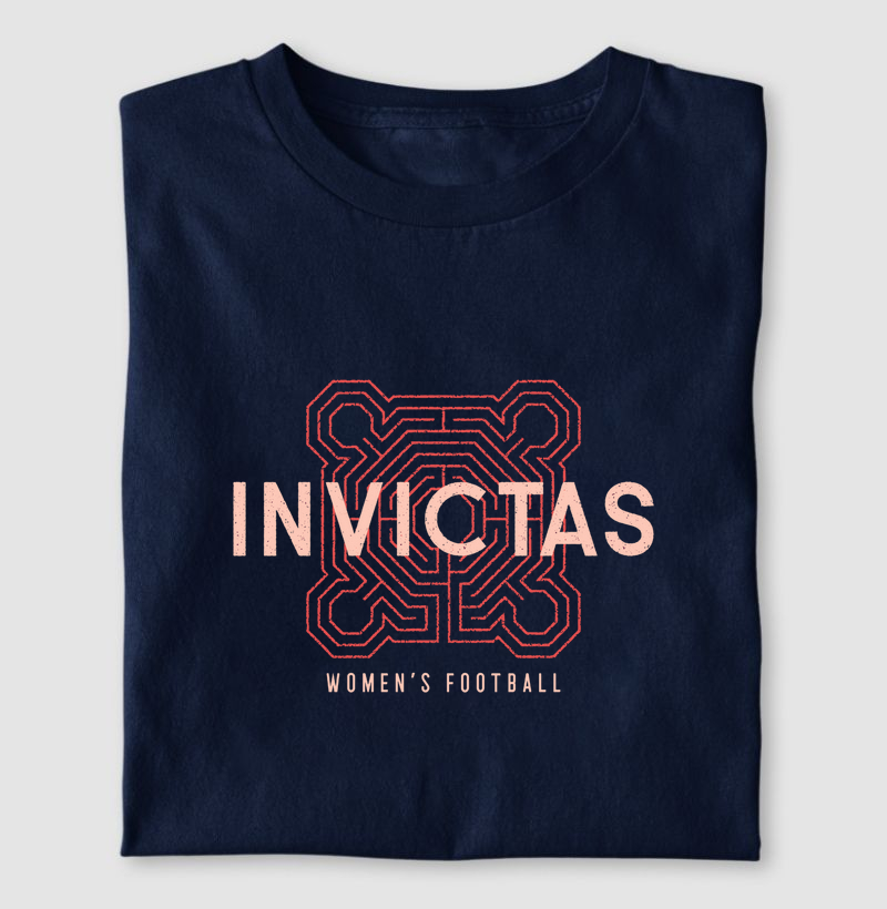 Camiseta Algodão Penteado - Invictas