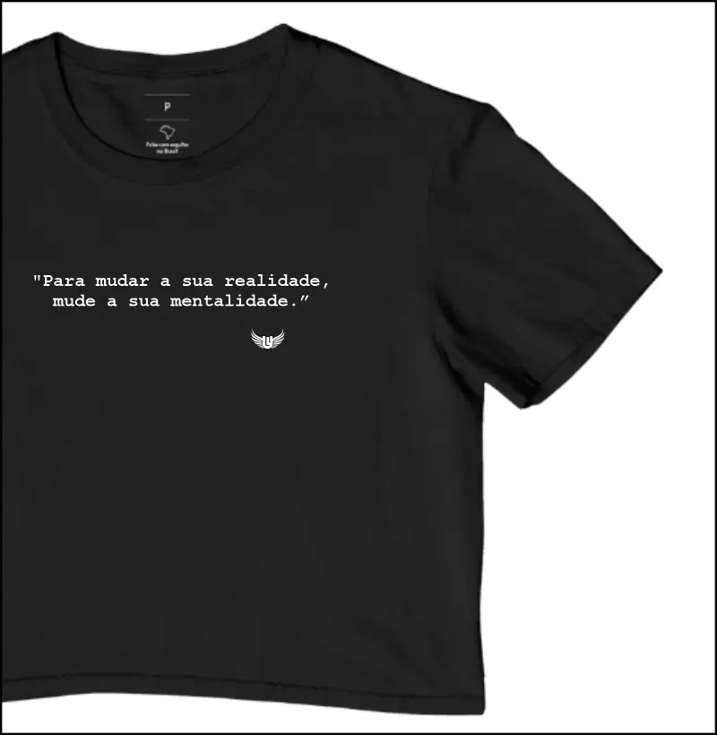 Cropped Mudança de Mentalidade