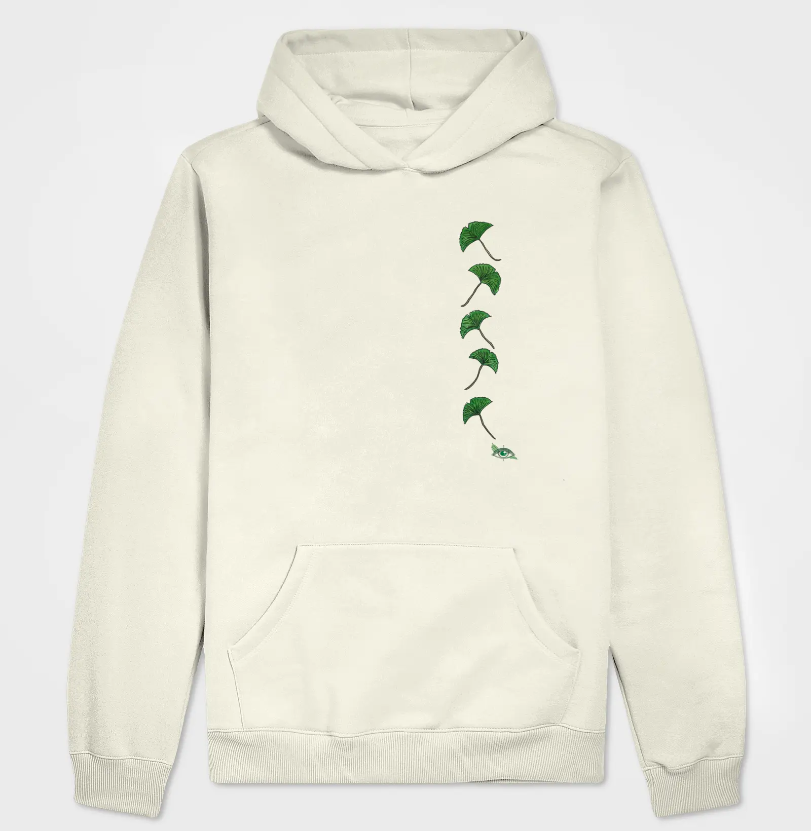 Hoodie Moletom - Ginko Aquarela