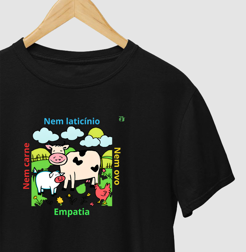 Nem carne, nem laticínio, nem ovo. Empatia.