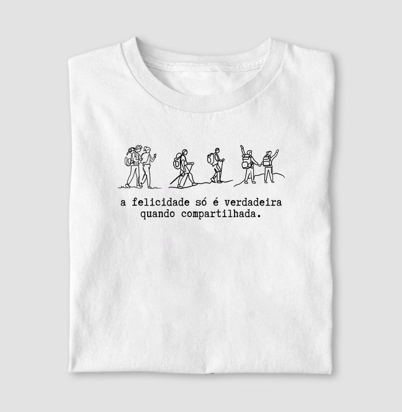 Camiseta Casal trilheiro