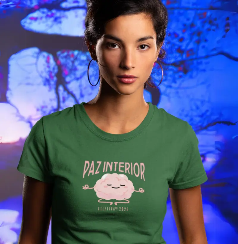 Camiseta Paz Interior 2025 | Equilíbrio e Estilo | Moda Esportiva