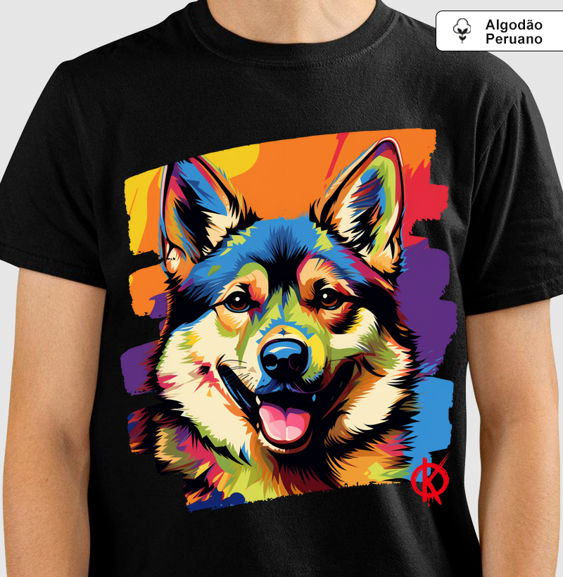 Camiseta Pet Art Akita