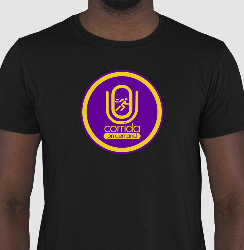 Camiseta Corrida On Demand Podcast - Colorida