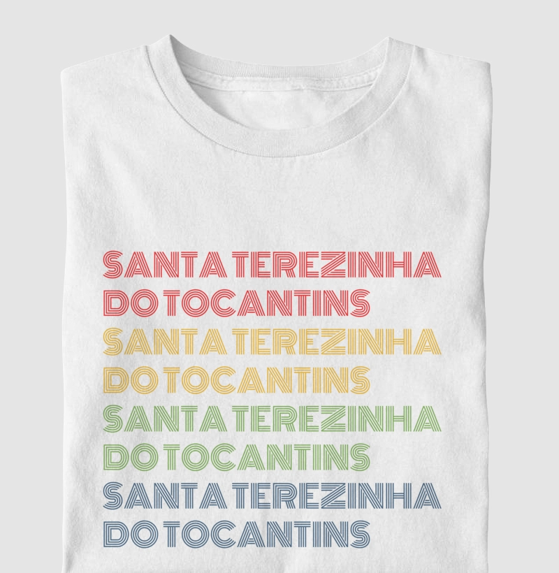 Santa Terezinha do Tocantins Letreiro Retrô