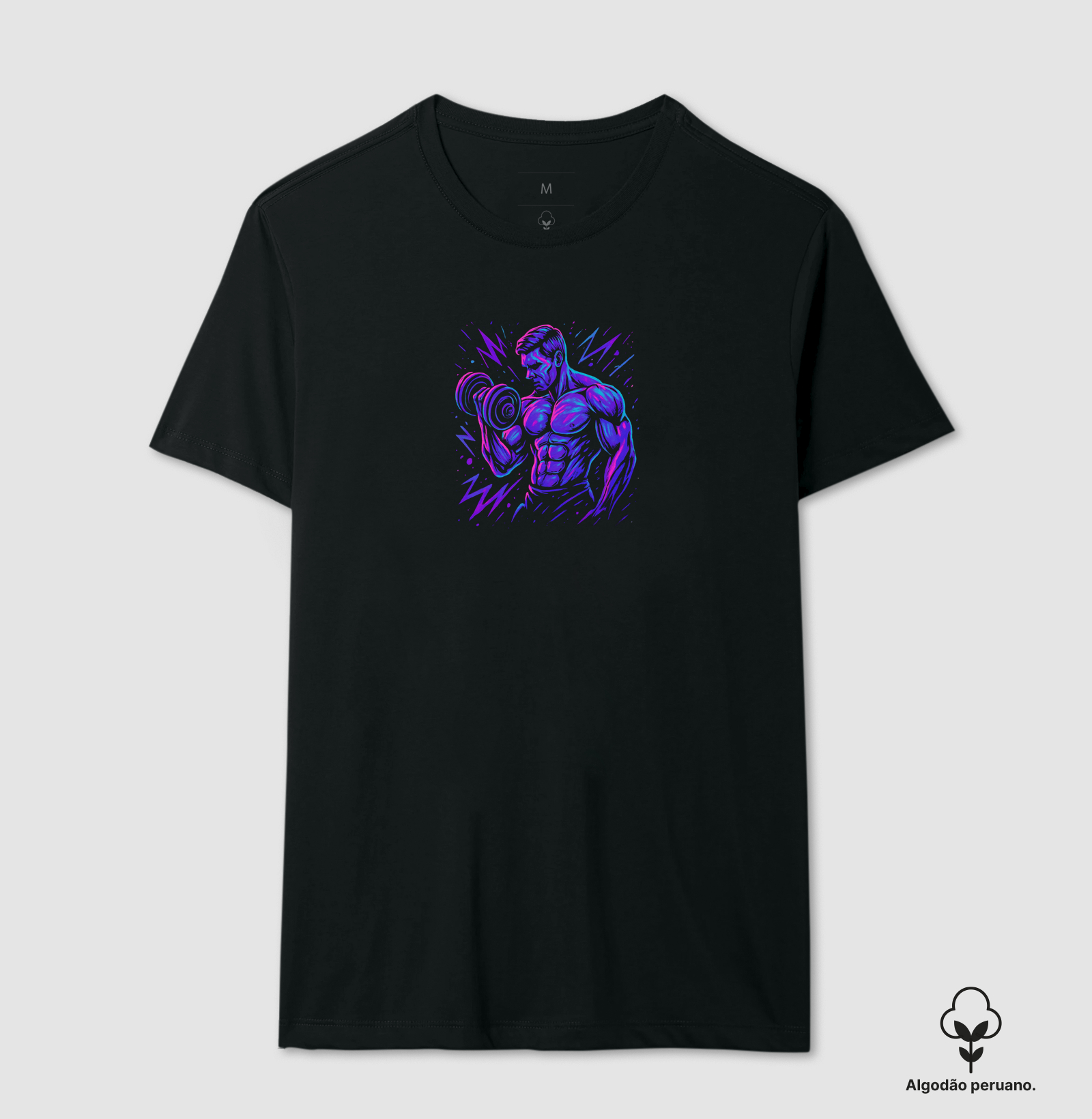 Camiseta Silhueta Fitness