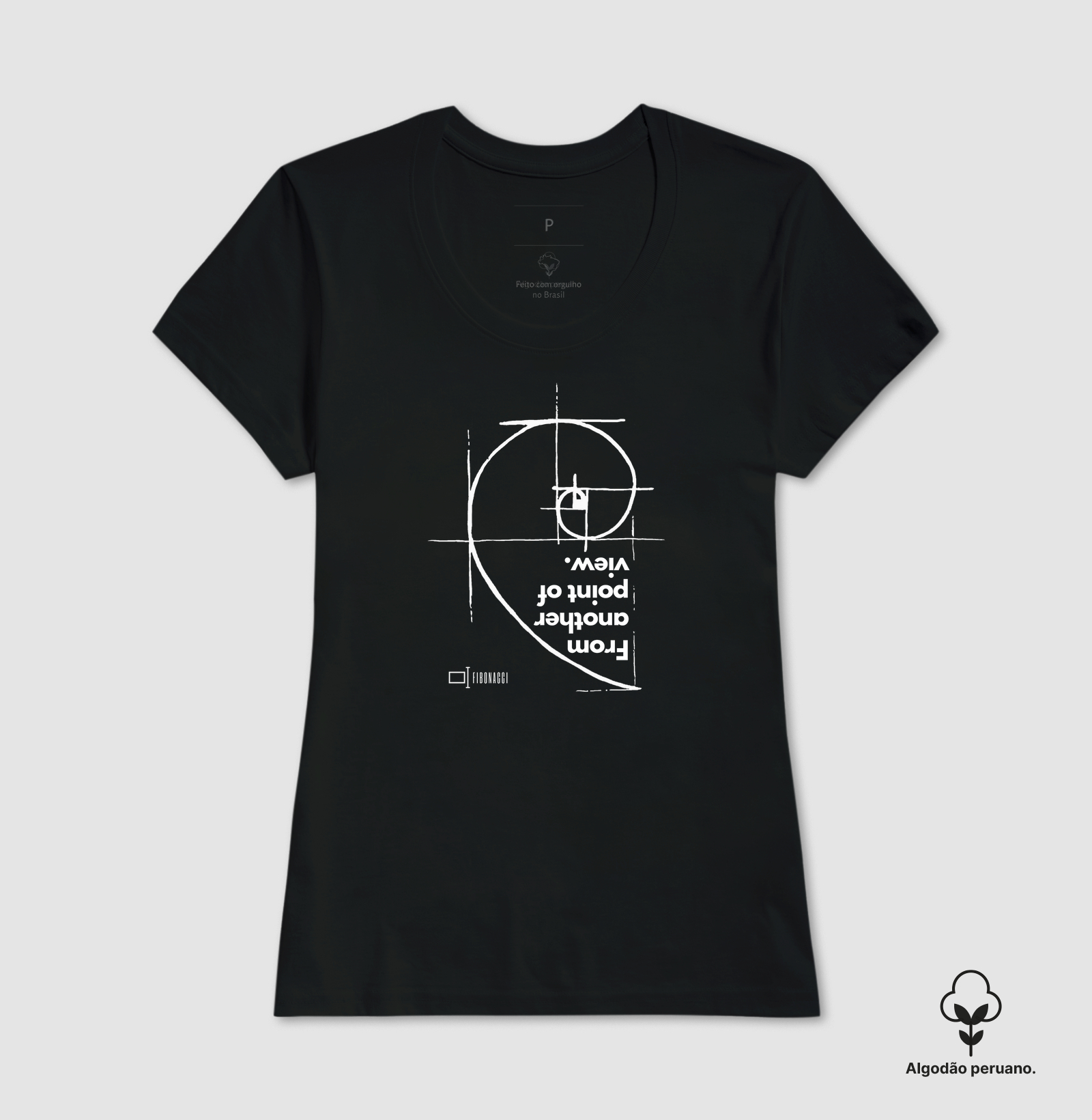 Camiseta Premium Fibonacci Feminina