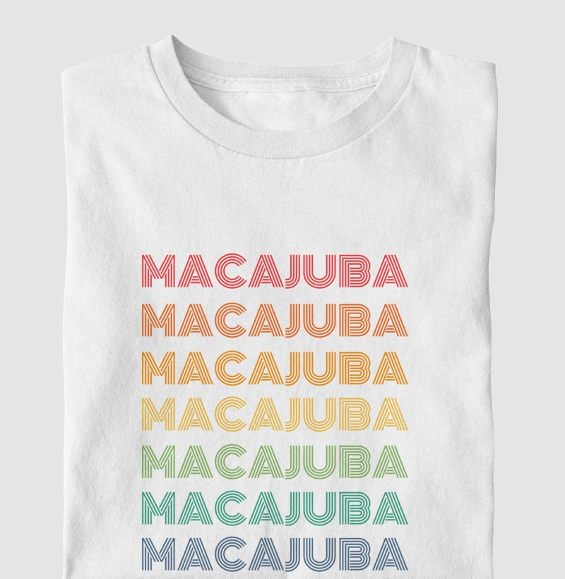Macajuba Letreiro Retrô