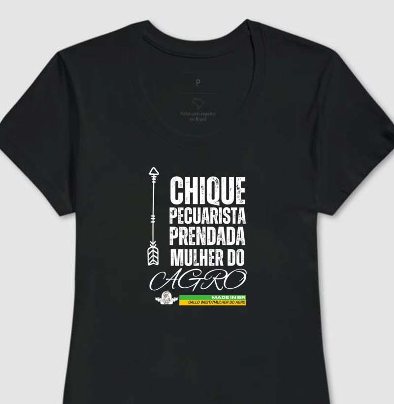 CAMISA MULHER DO AGRO
