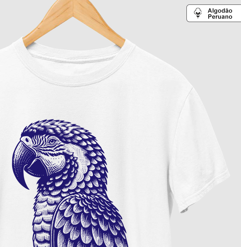 Arara in blue
