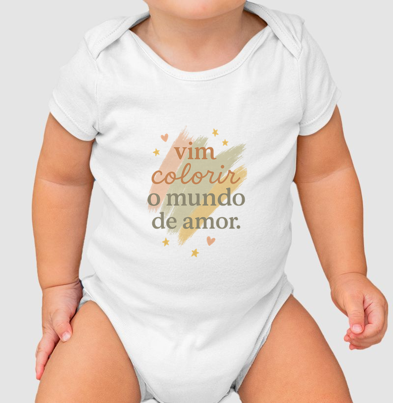 Vim Colorir o Mundo de Amor