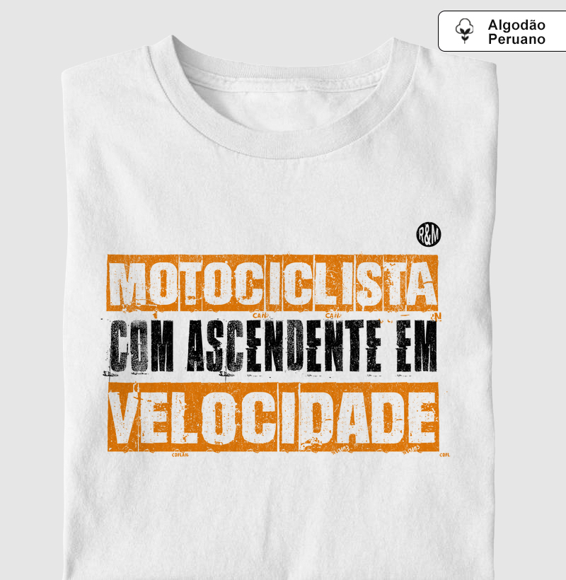 Motociclista com ascendente em Velocidade 2