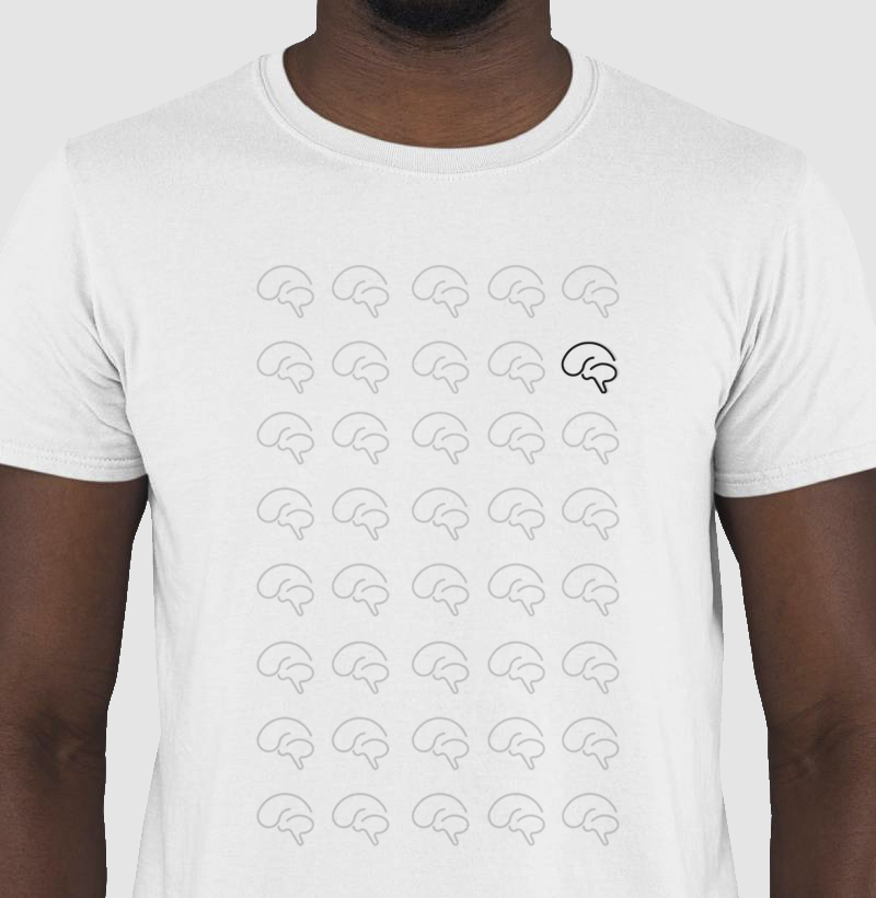 Camiseta Many Brains 