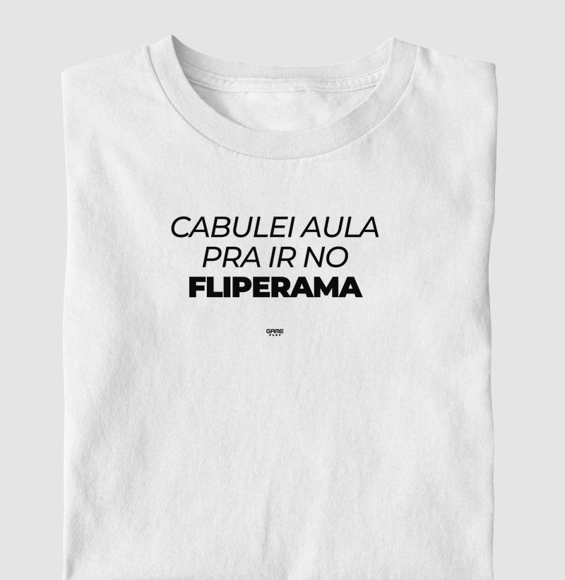 Cabulei Aula Pra Ir No Fliperama