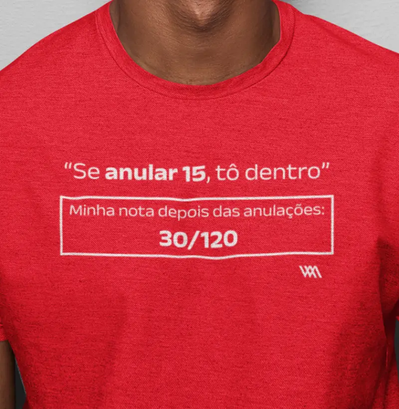 Se anular 15, tô dentro