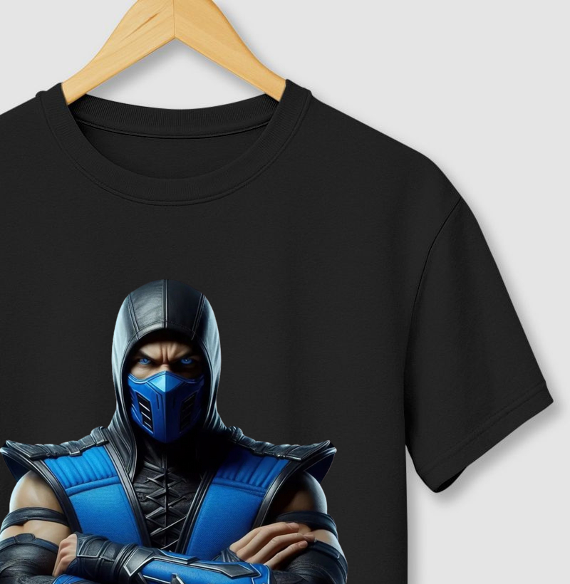 Sub-Zero - Mortal Kombat - Camiseta geek