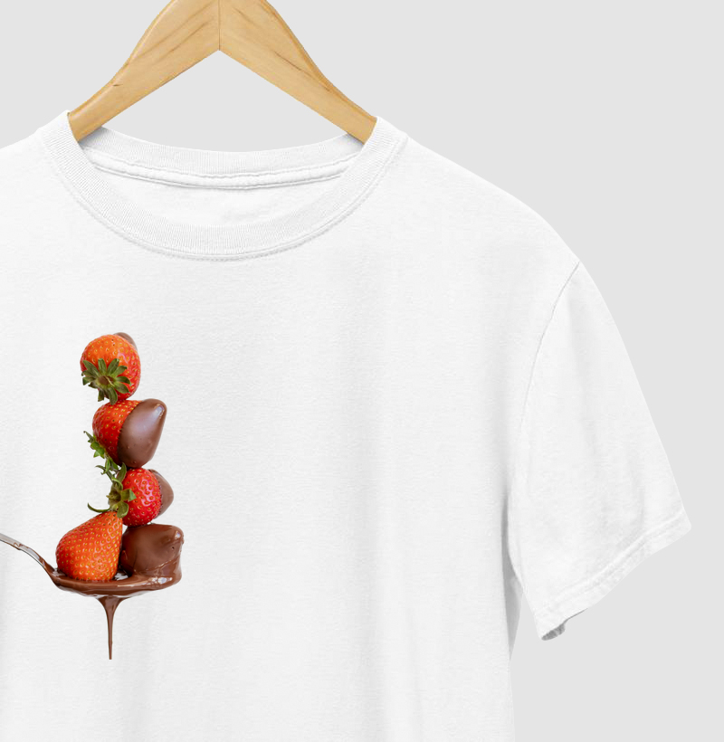 T-shirt morangos