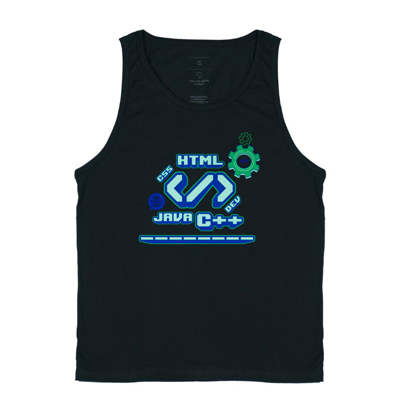 Regata Dev Mode – Estilo Tech Retrô