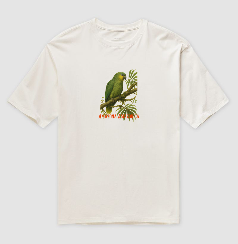 Camiseta Oversized - Amazona Amazonica