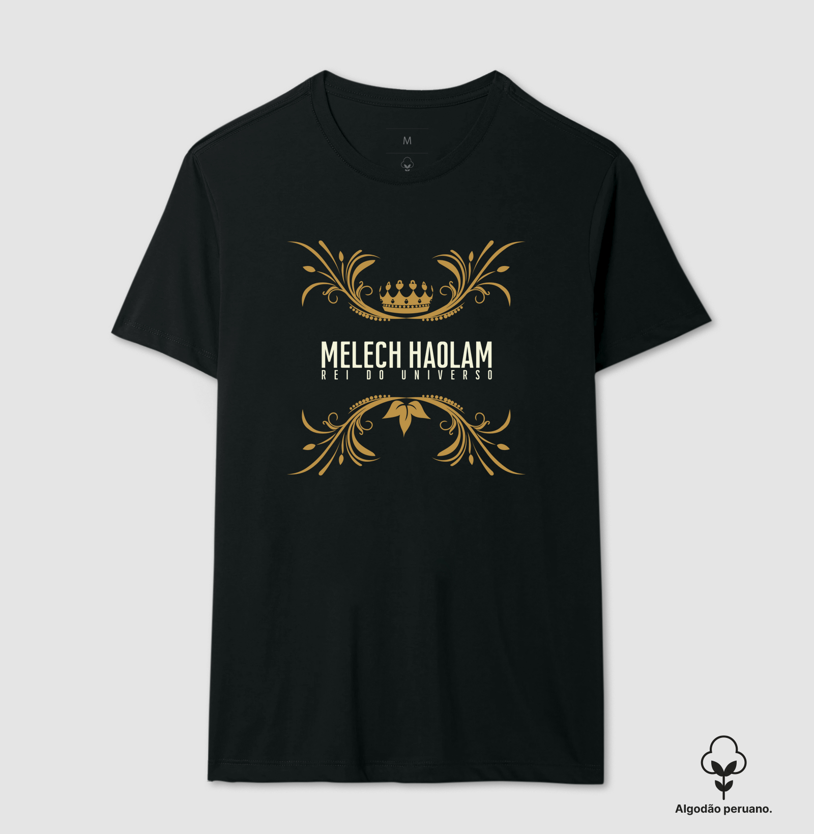 Camiseta Algodão Peruano Rei do Universo
