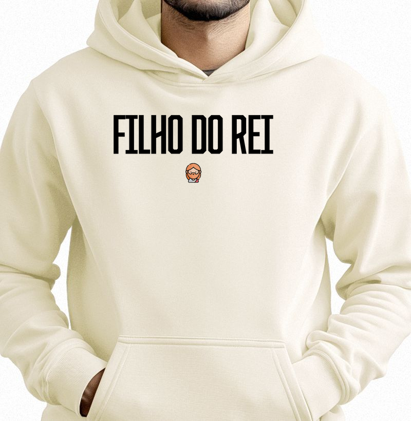 Filho do Rei | Hoodie Moletom Cristão Loucos por Jesus