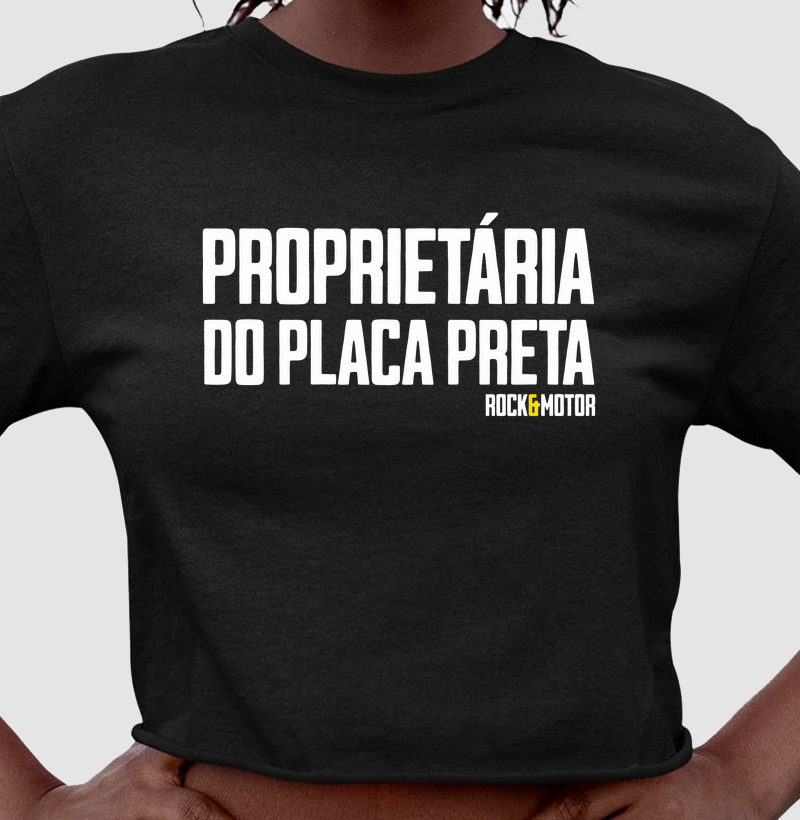 Proprietária de Placa Preta