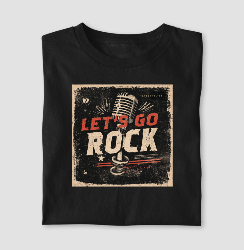 VINTAGE LET’S GO ROCK