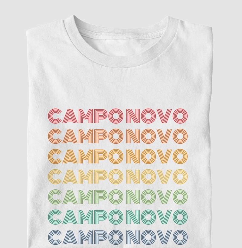 Campo Novo Letreiro Retrô