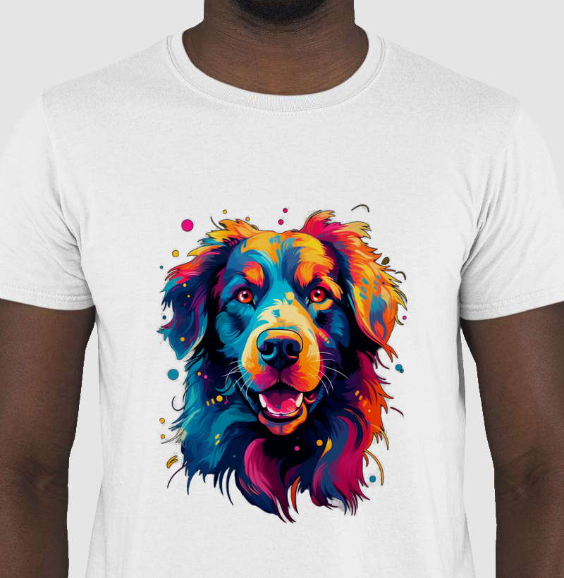 Camiseta Dog Colors