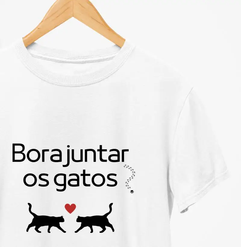 Camiseta Reserva Ink - Bora juntar os gatos ? 