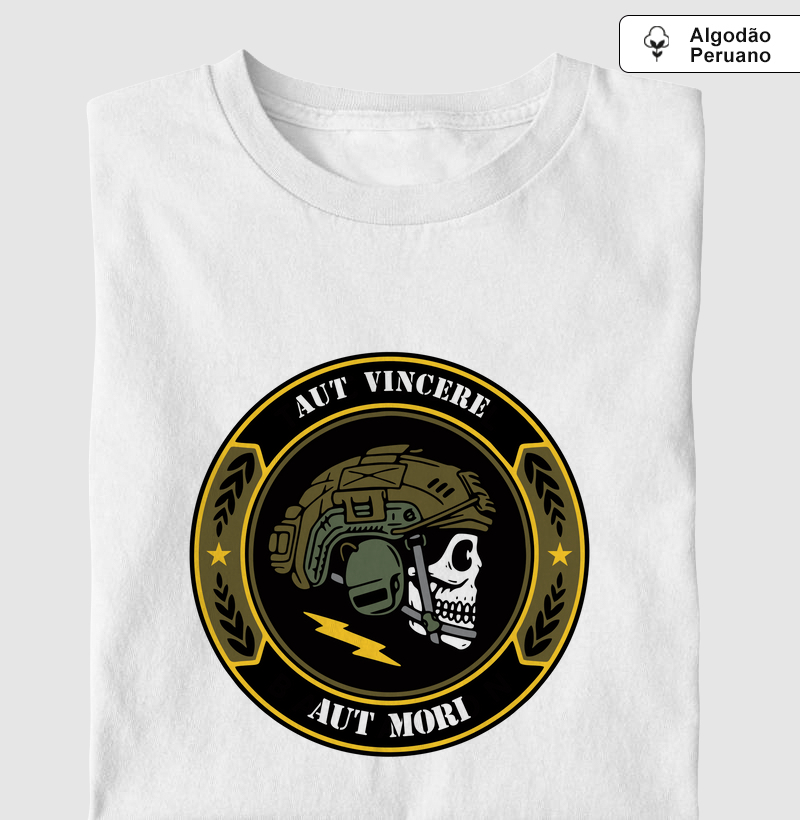 AUT VINCERE AUT MORI/ Algodão Peruano